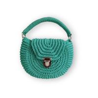 Oreo - Borsa fatta a mano - uncinetto