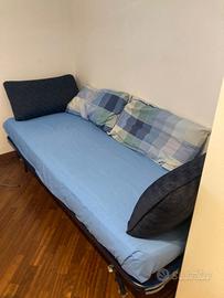 Letto singolo 80x185 con materasso