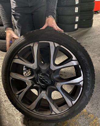 Cerchi in lega e gomme per 500x