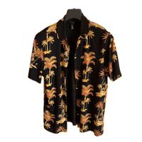 Camicia uomo maniche corte H&M Palme