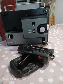 cinepresa proiettore e lampada