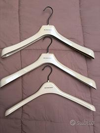 3 Gruccie Stampelle appendiabiti Burberry crema