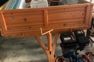 Carrello con sponde apribili