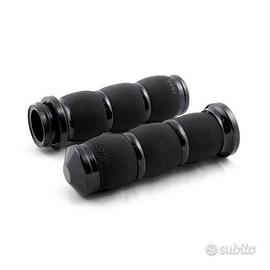 Avon air cushioned Manopole, Nero da 25mm 1"