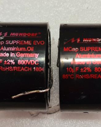 Mundorf Supreme EVO Aluminium Oil 10 µF  800 V