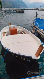 Gozzo Ligure Tradizionale in teak, 6 mt