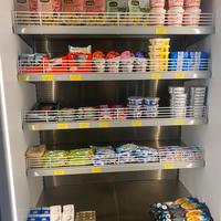 Banchetto Frigo  cm.130 ripiani acciaio