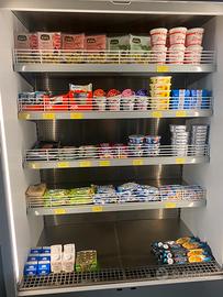 Banchetto Frigo  cm.130 ripiani acciaio