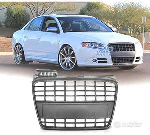 GRIGLIA PER AUDI A4 B7 LOOK SLINE COLORE NERO