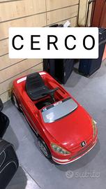 Auto a pedali Peugeot Fiat Renault