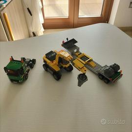 LEGO City 4203 - Trasportatore ed Escavatore