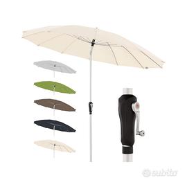 Ombrellone da giardino con funzione di manovella