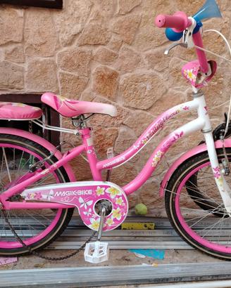 Bicicletta bambina Magic Bike Butterfly Flower