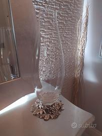 vaso base argento 