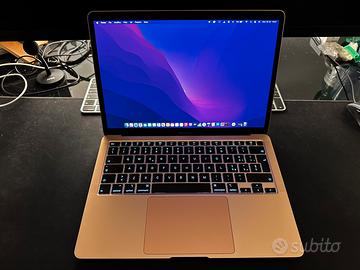 MacBook Air 13”, 2020, 8  ram, 512 hdd, rose gold