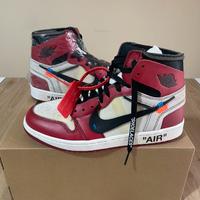 Jordan 1 chicago x off white 42 dswt