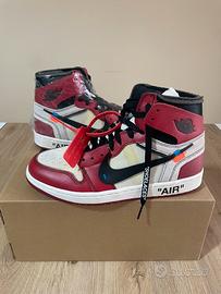Jordan 1 chicago x off white 42 dswt