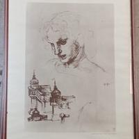 5 quadri riproduzioni Da Vinci