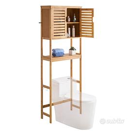 Mobiletto Portaoggetti Ripiano Interno Regolabile