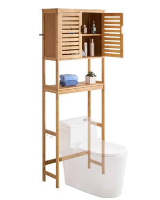 Mobiletto Portaoggetti Ripiano Interno Regolabile