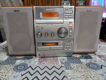 Radio cd sony cmt-cp100 con autoreverse