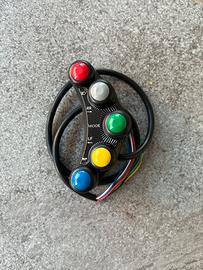 Pulsantiera sinistra racing moto