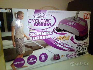 Scopa "Cyclonic Broom" a meno di metà prezzo