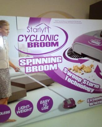 Scopa "Cyclonic Broom" a meno di metà prezzo