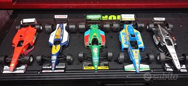 Modellini Auto Formula 1 anni 90 Burago scala 1/24