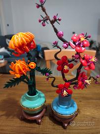 Lego botanical 10368 crisantemo+10369 plum blossom