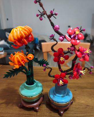 Lego botanical 10368 crisantemo+10369 plum blossom