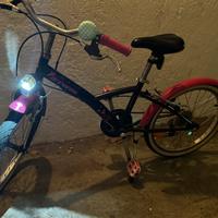 Bici bambina Btwin Orginal 500 rosa 20”
