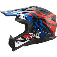 TRIMBOLIMOTO CASCO CROSS LS2 FAST II GROTESK - 467