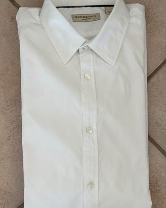 Camicia Burberry London  - Bianca – Taglia L / 41