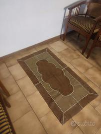 tappeto in vera pelle mai usato 