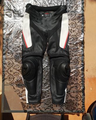 pantaloni moto 48 dainese NUOVI!!! pelle