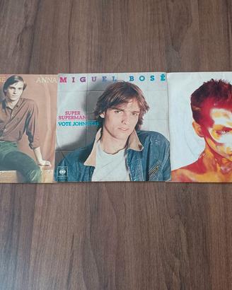 Miguel Bose' 3 dischi 45 giri