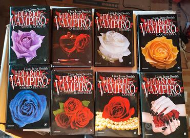 8 libri della saga “Il Diario del Vampiro”