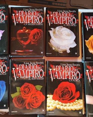 8 libri della saga “Il Diario del Vampiro”