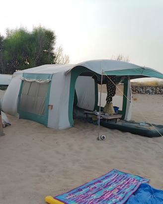 Tenda Familiare 4-8 Posti Zona Notte Doppia 