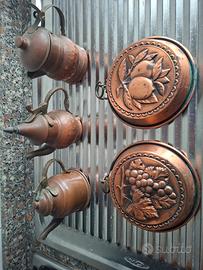 oggetti antichi di rame