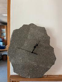 Orologio da parete in pietra naturale