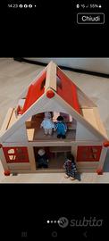 casetta in  legno per bambini 