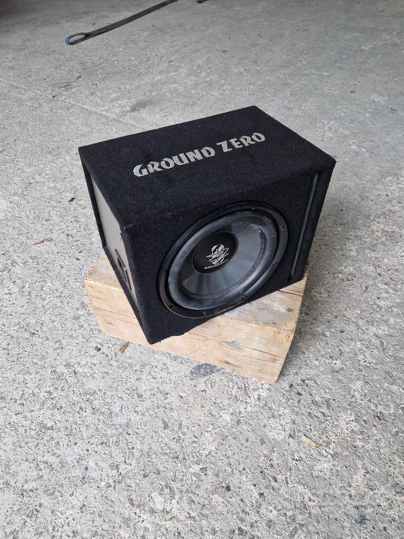 Subwoofer+amplificatore Ground Zero Audio/Video In vendita a Genova