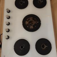 Piano cottura 5 fuochi vetro cristallo Franke mele