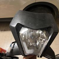 Mascherina CMT carbonio KTM