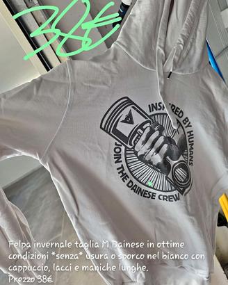 felpa dainese e altri marchi