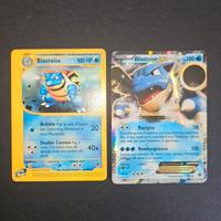 Lotto carte Blastoise varie espansioni pokemon 