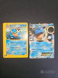 Lotto carte Blastoise varie espansioni pokemon 