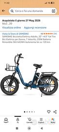 E-bike samebike c05 pro